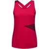 La Sportiva Twist Tank Women’s Shirt — Soft Cotton Blend, Lightweight, Breathable, Loose Fit — Climbing, Training, Running(Azalea/Redwood)