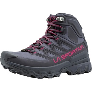 La Sportiva Womens Ultra Raptor 3 Mid GTX Hiking Boots | Fast & Light Waterproof Hiking Boot, Gore-Tex Protection, All-Terrain Grip, Ankle Support(Onyx/Azalea)