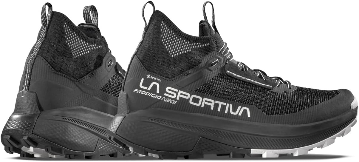 image:imageLa Sportiva Mens Prodigio Hike GTX Shoe Lightweight Running Shoe Style Waterproof GoreTex Protection UltraCushionedBlackChalk