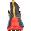 La Sportiva Mens Prodigio Hike GTX Shoe | Lightweight, Running Shoe Style, Waterproof, Gore-Tex Protection, Ultra-Cushioned(Onyx/Mountain Red)