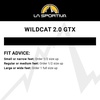 La Sportiva Womens Wildcat 2.0 GTX Running Shoes | Versatile Waterproof Trail Shoe for Hiking & Running, Well Cushioned, Stable, Neutral, Aggressive Grip(Jungle/Cobalt Blue)
