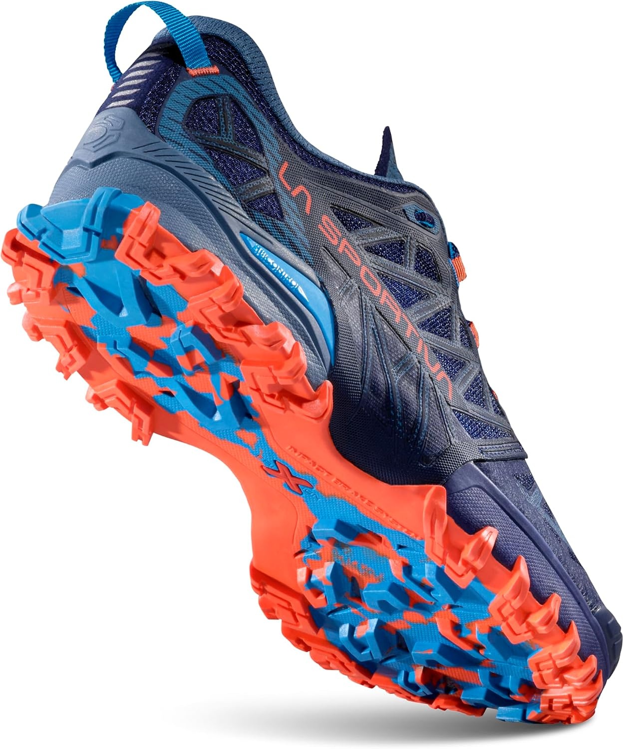 image:imageLa Sportiva Mens Bushido III Running ShoesDeep SeaCherry Tomato