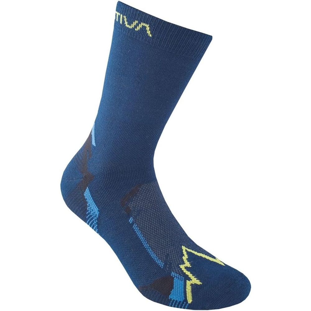 image:imageLA SPORTIVA Xcursion Socks Storm BlueLime Punch Unisex SocksAzul Storm BlueLime Punch