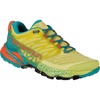 LA SPORTIVA Women’s Akasha II Woman Green Banana / Lagoon Trail Running Shoes(Green Banana Lagoon)
