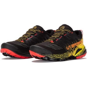 LA SPORTIVA Akasha II – Men’s Trail Shoes(Black Yellow 999100)