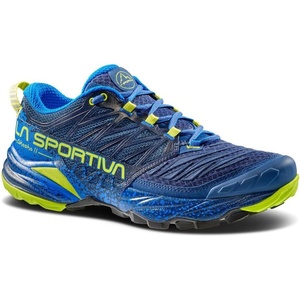 LA SPORTIVA Akasha II – Men’s Trail Shoes(Blue Storm Blue Lime Punch)