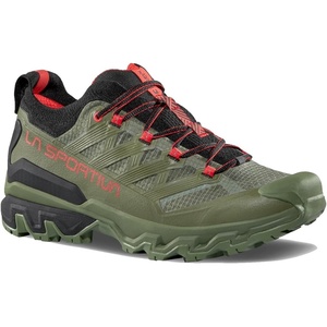 La Sportiva Mens Ultra Raptor 3 Low Hiking Shoe(Cypress/Mountain Red)