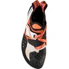 La Sportiva Womens Solution Rock Climbing Shoe(White/Lily Orange 2)