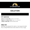 La Sportiva Womens Solution Rock Climbing Shoe(White/Lily Orange 2)