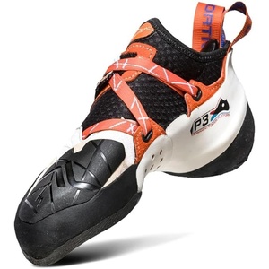 La Sportiva Womens Solution Rock Climbing Shoe(White/Lily Orange)