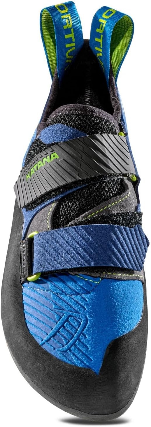 image:imageLA Sportiva Katana Mens Climbing SlippersElectric Blue Lime Punch