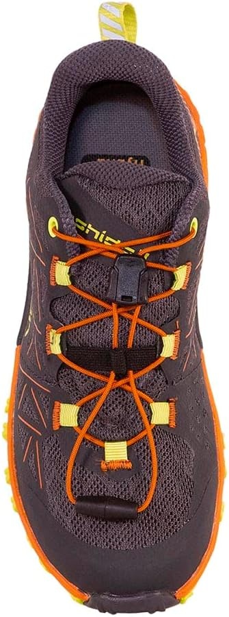 image:imageLa Sportiva Kids Bushido II Jr Trail Running Shoe CarbonHawaiian Sun 95 Toddler