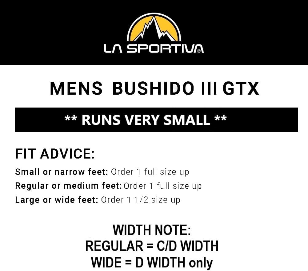image:imageLa Sportiva Mens Bushido III GTX Running ShoePapayaEverglade