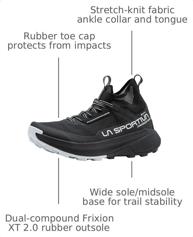 image:imageLa Sportiva Mens Prodigio Hike GTX ShoeBlackChalk