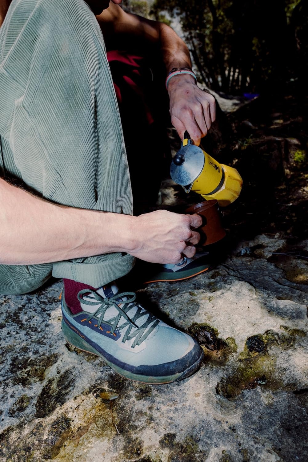 image:imageLa Sportiva Mens TX1 ApproachHiking ShoesBeetleChestnut