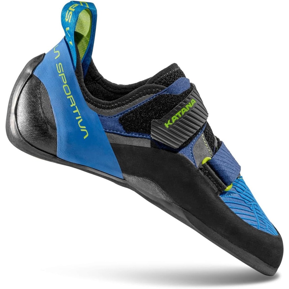 image:imageLA Sportiva Katana Mens Climbing SlippersElectric Blue Lime Punch