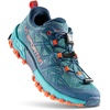 La Sportiva Kids Bushido II Jr Trail Running Shoe, Lagoon/Storm Blue, 10-10.5 (Toddler)