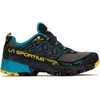 La Sportiva Women’s Tarantula Climbing Shoe(Multi Coloured Carbon Tropic Blue 000)