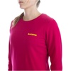 La Sportiva Climbing On The Moon Sweathshirt – Women’s Fucsia/Giallo Medium
