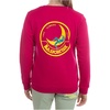 La Sportiva Climbing On The Moon Sweathshirt – Women’s Fucsia/Giallo Medium