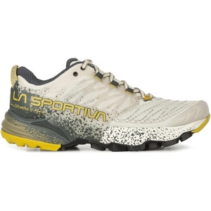 La Sportiva Womens Akasha II Running Shoe, Shadow/Moss, 6